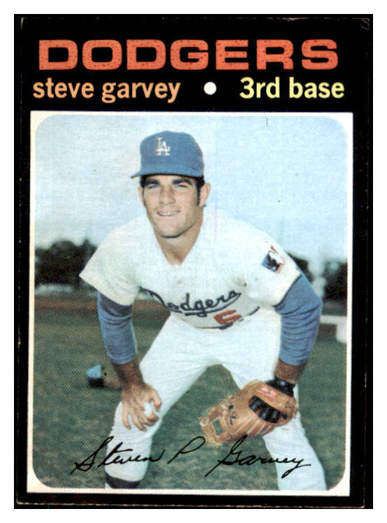 1971 Topps Baseball #341 Steve Garvey Dodgers VG-EX 511471