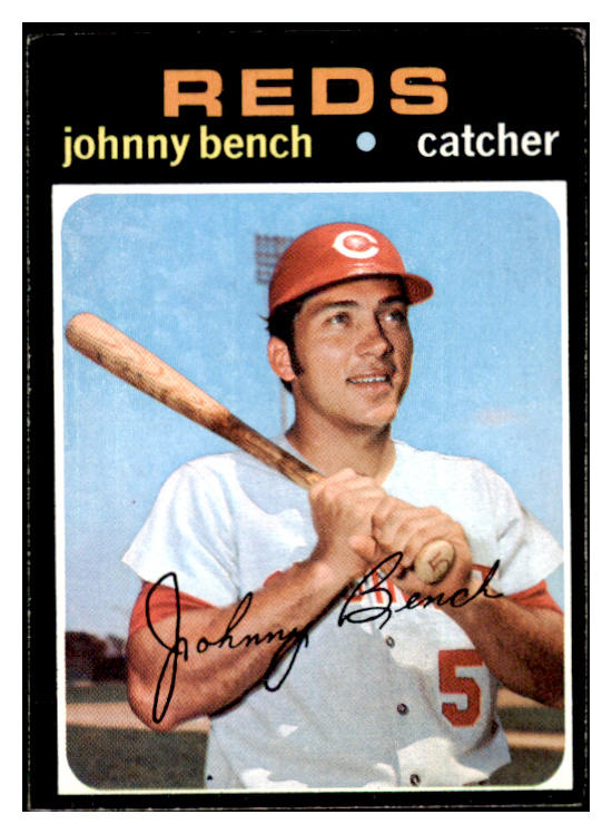 1971 Topps Baseball #250 Johnny Bench Reds VG-EX 511472