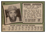 1971 Topps Baseball #020 Reggie Jackson A's VG-EX 511473