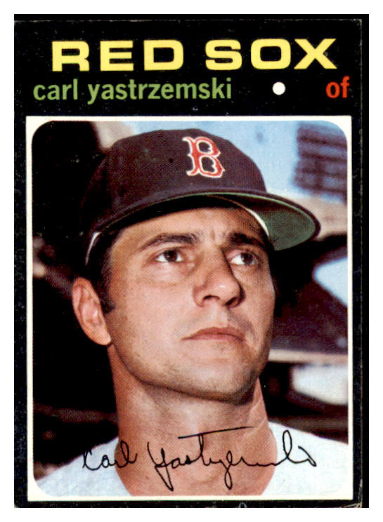 1971 Topps Baseball #530 Carl Yastrzemski Red Sox VG-EX 511475