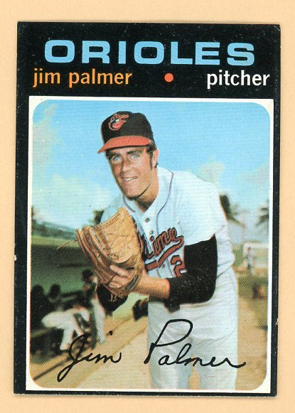 1971 Topps Baseball #570 Jim Palmer Orioles EX 511478