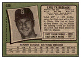 1971 Topps Baseball #530 Carl Yastrzemski Red Sox EX 511479