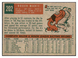 1959 Topps Baseball #202 Roger Maris A's VG-EX 511489