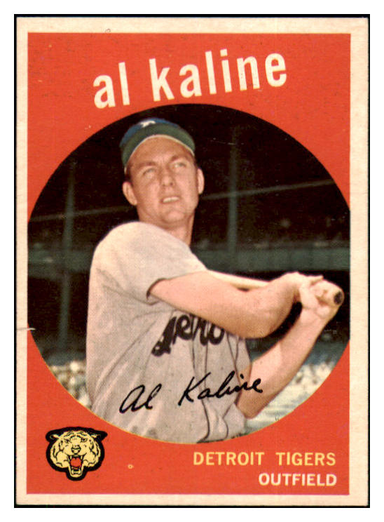 1959 Topps Baseball #360 Al Kaline Tigers EX-MT 511498