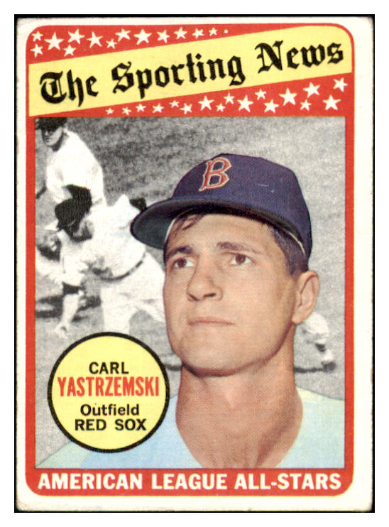 1969 Topps Baseball #425 Carl Yastrzemski A.S. Red Sox VG-EX 511512