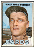 1967 Topps Baseball #045 Roger Maris Cardinals VG-EX 511529