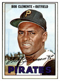 1967 Topps Baseball #400 Roberto Clemente Pirates VG-EX 511530