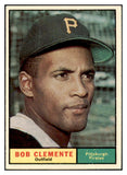 1961 Topps Baseball #388 Roberto Clemente Pirates NR-MT 511537