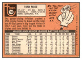 1969 Topps Baseball #295 Tony Perez Reds VG-EX 511544