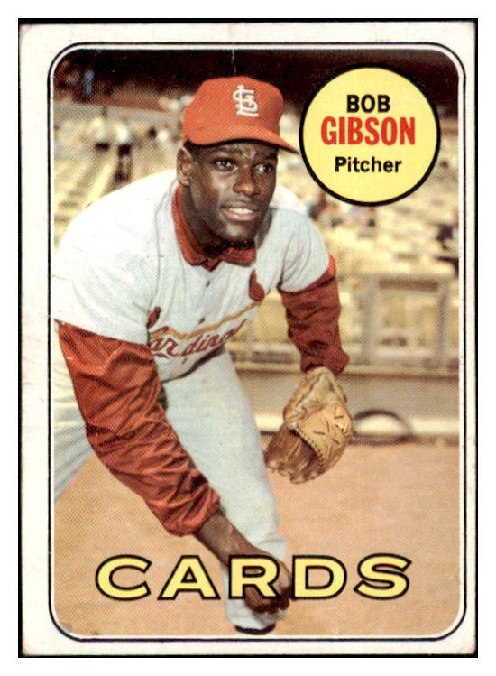 1969 Topps Baseball #200 Bob Gibson Cardinals VG-EX 511553