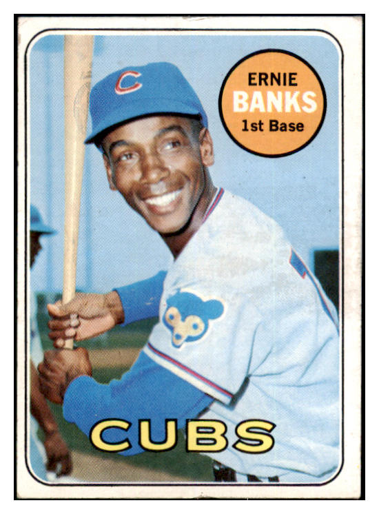 1969 Topps Baseball #020 Ernie Banks Cubs VG-EX 511560