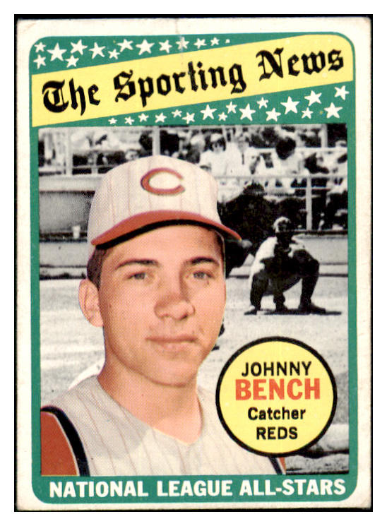 1969 Topps Baseball #430 Johnny Bench A.S. Reds VG-EX 511561