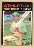 1971 Topps Baseball #020 Reggie Jackson A's VG-EX 511565