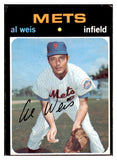 1971 Topps Baseball #751 Al Weis Mets VG-EX 511566