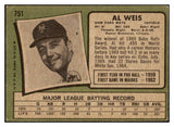 1971 Topps Baseball #751 Al Weis Mets VG-EX 511566