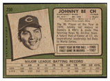 1971 Topps Baseball #250 Johnny Bench Reds Good 511575