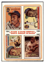 1974 Topps Baseball #002 Hank Aaron Braves EX-MT 511576