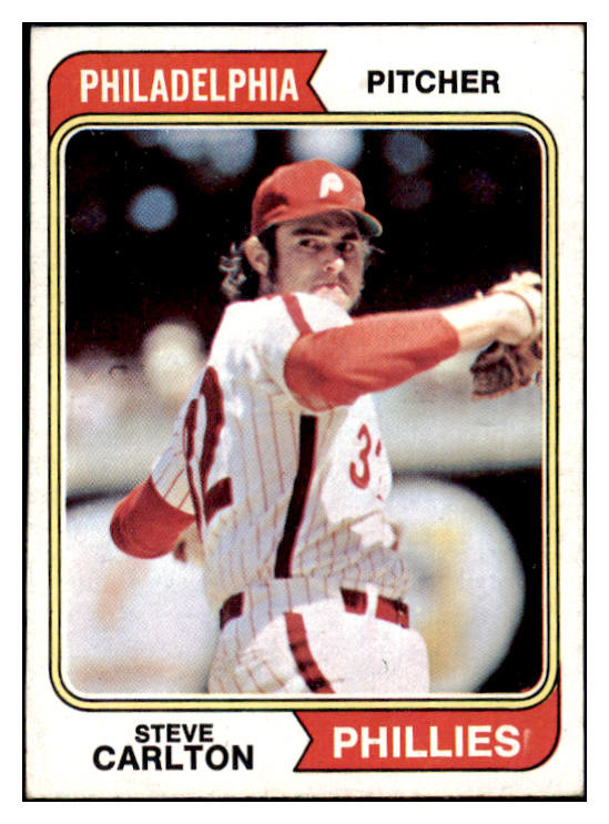 1974 Topps Baseball #095 Steve Carlton Phillies VG-EX 511583