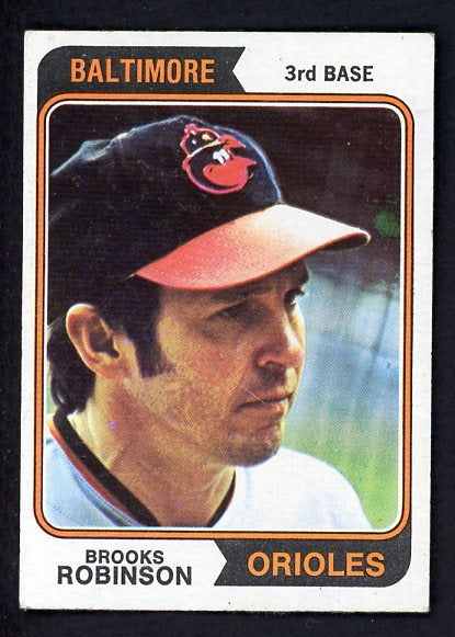 1974 Topps Baseball #160 Brooks Robinson Orioles VG-EX 511584