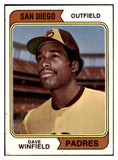 1974 Topps Baseball #456 Dave Winfield Padres VG-EX 511588