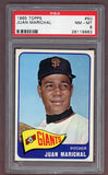 1965 Topps Baseball #050 Juan Marichal Giants PSA 8 NM/MT 511644