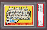 1965 Topps Baseball #091 Chicago Cubs Team PSA 8 NM/MT 511647