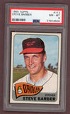 1965 Topps Baseball #113 Steve Barber Orioles PSA 8 NM/MT 511662