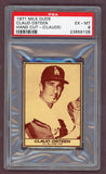 1971 Milk Duds #008C Claude Osteen Dodgers PSA 6 EX-MT 511688