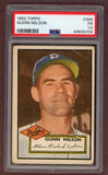 1952 Topps Baseball #390 Rocky Nelson Dodgers PSA 1.5 FR 511780