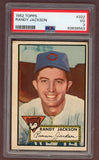 1952 Topps Baseball #322 Randy Jackson Cubs PSA 3 VG 511795