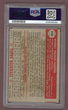 1952 Topps Baseball #340 Bob Hooper A's PSA 2 GD 511864