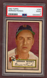 1952 Topps Baseball #385 Herman Franks Giants PSA 2 GD 511865