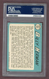 1965 Topps Baseball #251 Billy Herman Red Sox PSA 9 MINT 511927