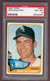 1965 Topps Baseball #458 John Buzhardt White Sox PSA 8 NM/MT 511938