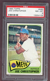 1965 Topps Baseball #495 Joe Christopher Mets PSA 8 NM/MT 511950