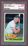 1965 Topps Baseball #496 Joe Cunningham Senators PSA 8 NM/MT 511951