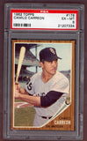 1962 Topps Baseball #178 Camilo Carreon White Sox PSA 6 EX-MT 512032