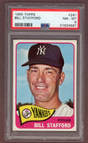 1965 Topps Baseball #281 Bill Stafford Yankees PSA 8 NM/MT 512080