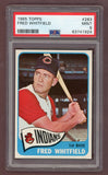 1965 Topps Baseball #283 Fred Whitfied Indians PSA 9 MINT 512081