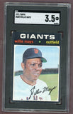 1971 Topps Baseball #600 Willie Mays Giants SGC 3.5 VG+ 512109