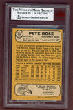 1968 Topps Baseball #230 Pete Rose Reds BVG 3.5 VG+ 512120