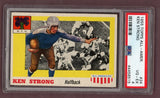 1955 Topps Football #024 Ken Strong NYU PSA 4 VG-EX 512150