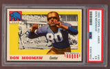 1955 Topps Football #040 Donn Moomaw UCLA PSA 5 EX 512155