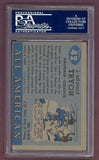 1955 Topps Football #042 Eddie Tryon Colgate PSA 8 NM/MT oc 512164