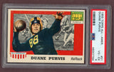 1955 Topps Football #051 Duane Purvis Purdue PSA 4 VG-EX 512173