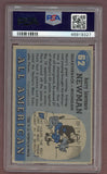 1955 Topps Football #062 Harry Newman Michigan PSA 5 EX 512184