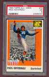 1955 Topps Football #073 Paul Governali Columbia PSA 5 EX 512195