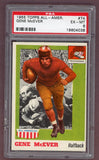 1955 Topps Football #074 Gene Mcever Tennessee PSA 6 EX-MT 512196