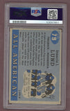 1955 Topps Football #079 Pug Lund Minnesota PSA 5 EX 512201