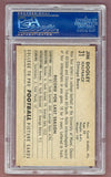 1952 Bowman Large Football #031 Jim Dooley Bears PSA 5 EX 512251